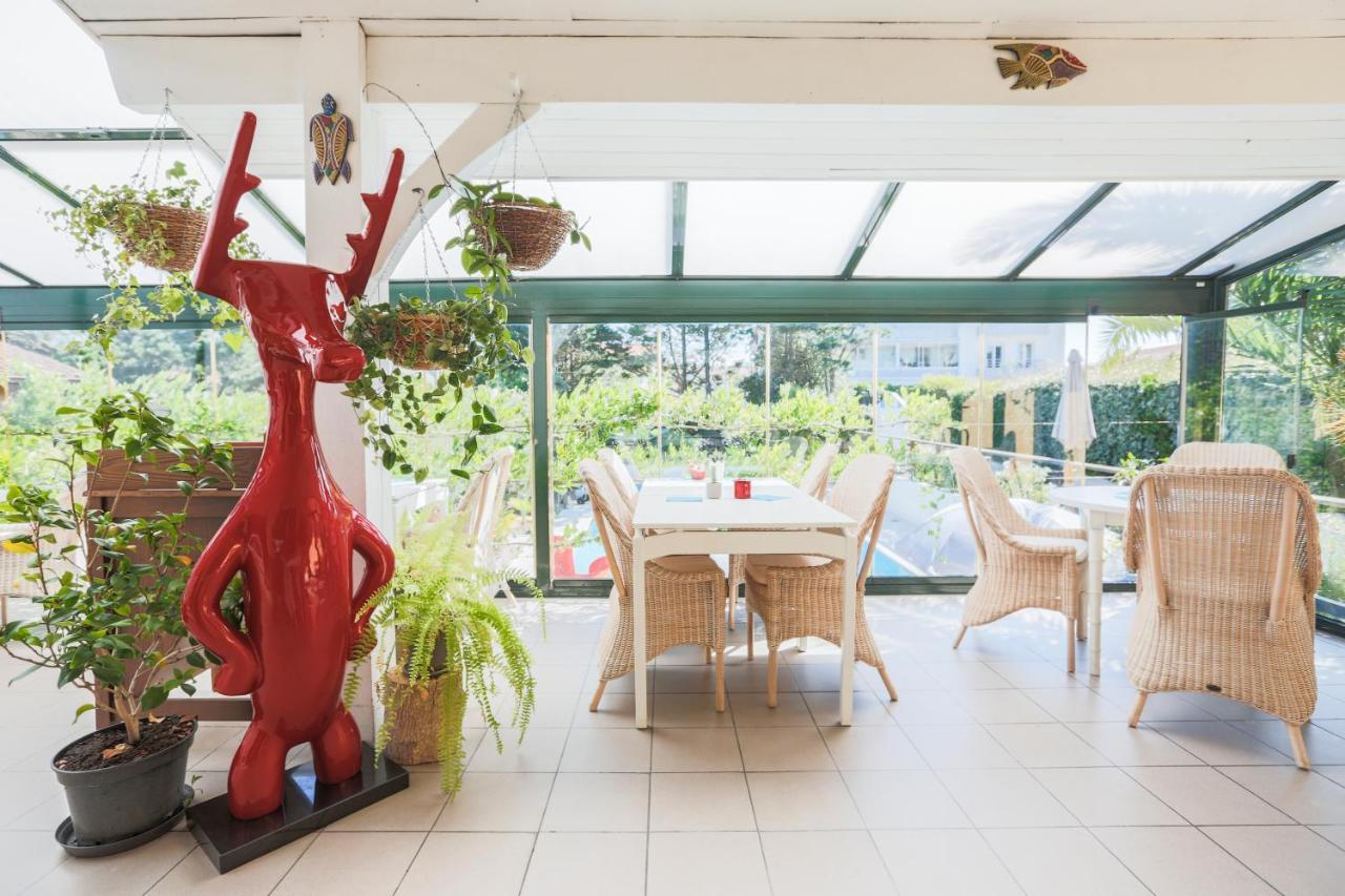 Hotel Aquitaine Capbreton Esterno foto