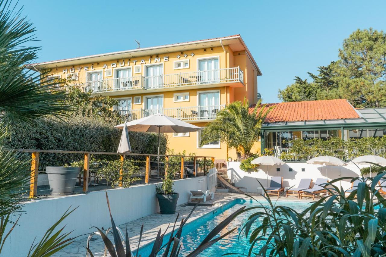 Hotel Aquitaine Capbreton Esterno foto